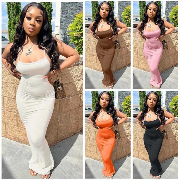 womens sling long skirt pure color cotton suspender open back split cute long beach dress for summer, Black;gray
womens sling long skirt pure color cotton suspender open back split cute long beach dress for summer, Black;gray