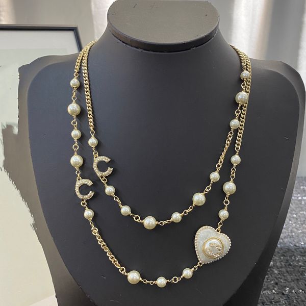 20 style heart-shaped women's sweater chain pendant necklaces ccity jewelry designer c logo choker pearl long-chain flower accessories, Silver
20 style heart-shaped women's sweater chain pendant necklaces ccity jewelry designer c logo choker pearl long-chain flower accessories, Silver