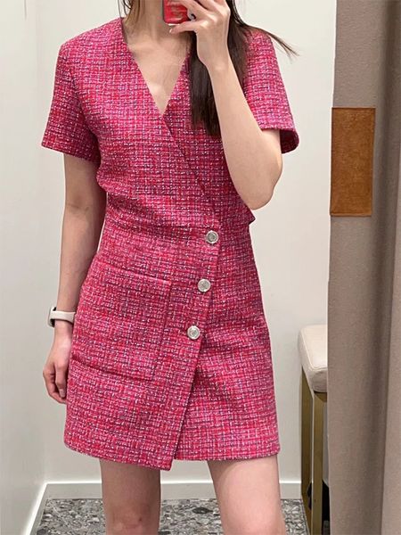 basic & casual dresses new -aje feeling tweed fashion open back rose red dress, Black;gray
basic & casual dresses new -aje feeling tweed fashion open back rose red dress, Black;gray
