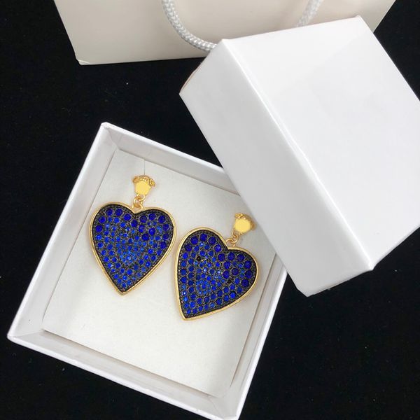 blue diamond earrings ladies heart pendant studs creative personality charm stud party banquet luxury girls dangles earring jewelry, Golden
blue diamond earrings ladies heart pendant studs creative personality charm stud party banquet luxury girls dangles earring jewelry, Golden
