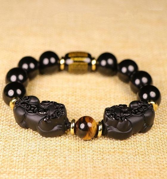 natural black obsidian bracelet tiger eye stone double pixiu 10 12 14 16 mm lucky brave troops women men jewelry drop 17856812
natural black obsidian bracelet tiger eye stone double pixiu 10 12 14 16 mm lucky brave troops women men jewelry drop 17856812