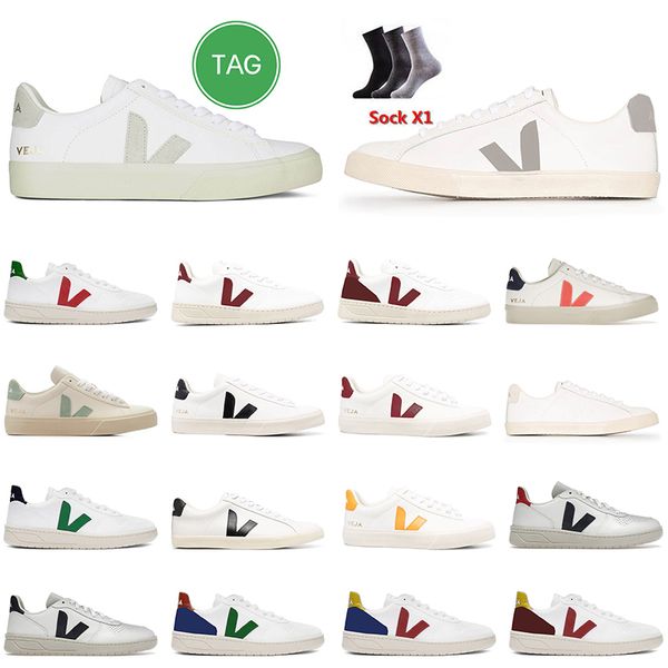 2023 og original luxury brand veja womens shoes designer sneakers vejas white black leather grey mens classic couples vegetarianism style or
2023 og original luxury brand veja womens shoes designer sneakers vejas white black leather grey mens classic couples vegetarianism style or