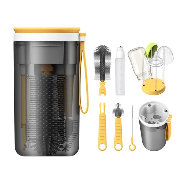 other baby feeding portable bottle brush kit travel cleaning set with magnetic drying rack soap dispenser storage cup 230724
other baby feeding portable bottle brush kit travel cleaning set with magnetic drying rack soap dispenser storage cup 230724