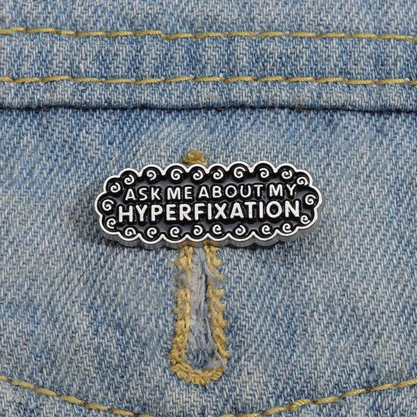 ask me about my enamel pins custom autism adhd brooches lapel badges punk jewelry gift for friends, Blue
ask me about my enamel pins custom autism adhd brooches lapel badges punk jewelry gift for friends, Blue