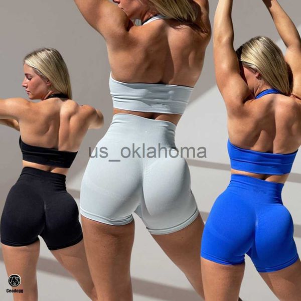 yoga outfit 2023 seamless gym streamline women yoga sets workout halter sports bra high waist scrunch shorts outfits active fitness suits j2
yoga outfit 2023 seamless gym streamline women yoga sets workout halter sports bra high waist scrunch shorts outfits active fitness suits j2