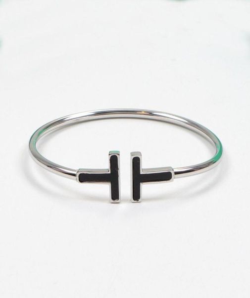 home double bangle gold and silver bracelet 925 sterling plated 18k rose gold bracelets tshaped open spring adjustable9361057, Black
home double bangle gold and silver bracelet 925 sterling plated 18k rose gold bracelets tshaped open spring adjustable9361057, Black
