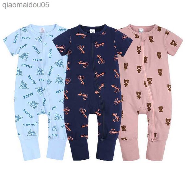 kids tales summer toddler boy clothes baby girls sleepsuit zipper rompers cotton o-neck short sleeve bodysuit 3-24m l230712, Blue
kids tales summer toddler boy clothes baby girls sleepsuit zipper rompers cotton o-neck short sleeve bodysuit 3-24m l230712, Blue