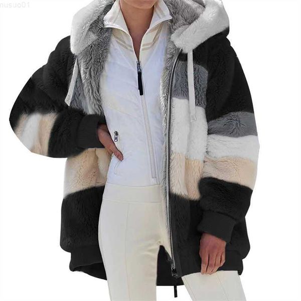 women's jackets winter women's coat fashion casual stitching plaid ladies clothes hooded zipper ladies coat plush women jacket 202, Black;brown
women's jackets winter women's coat fashion casual stitching plaid ladies clothes hooded zipper ladies coat plush women jacket 202, Black;brown