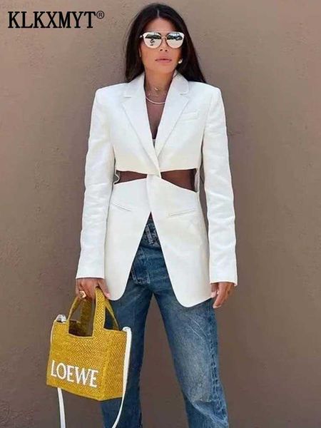 women's suits blazers traf off white blazers women 2023 fashion hollow elegant blazer female long sleeve vintage loose jacket streetwea, White;black
women's suits blazers traf off white blazers women 2023 fashion hollow elegant blazer female long sleeve vintage loose jacket streetwea, White;black