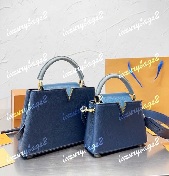 7a new capucines handbag luxurys designers shoulder women bags double color matching 27cm 20cm genuine leather cowhide 5 colors crossbody ba
7a new capucines handbag luxurys designers shoulder women bags double color matching 27cm 20cm genuine leather cowhide 5 colors crossbody ba