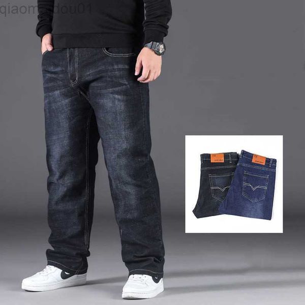 men's jeans fashion black jeans mens 10xl oversized denim pants men plus size 50 straight baggy jeans husband loose casual pants street, Blue
men's jeans fashion black jeans mens 10xl oversized denim pants men plus size 50 straight baggy jeans husband loose casual pants street, Blue