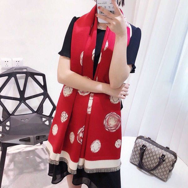 scarves wraps small fragrant camellia two-color cashmere imitation women's dual-purpose scarf shawl for warmth thickening fragrance bot, Red;brown
scarves wraps small fragrant camellia two-color cashmere imitation women's dual-purpose scarf shawl for warmth thickening fragrance bot, Red;brown