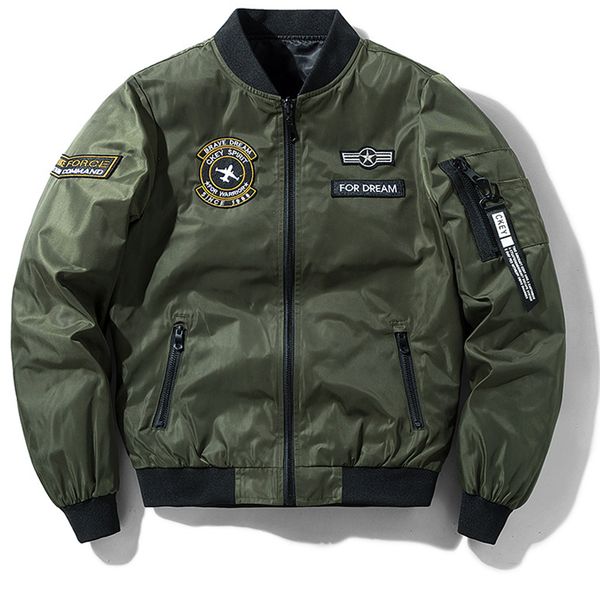 men s jackets military outdoor for men wear clothes double sides jacket pilots spring autumn bomber coat plus size m 7xl 230724, Black;brown
men s jackets military outdoor for men wear clothes double sides jacket pilots spring autumn bomber coat plus size m 7xl 230724, Black;brown