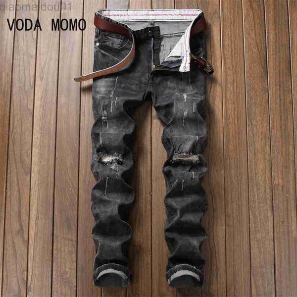 men's jeans 2022 european men's jeans ripped hole patch trend stretch slim trousers high-end versatile male denim pants l230724, Blue
men's jeans 2022 european men's jeans ripped hole patch trend stretch slim trousers high-end versatile male denim pants l230724, Blue