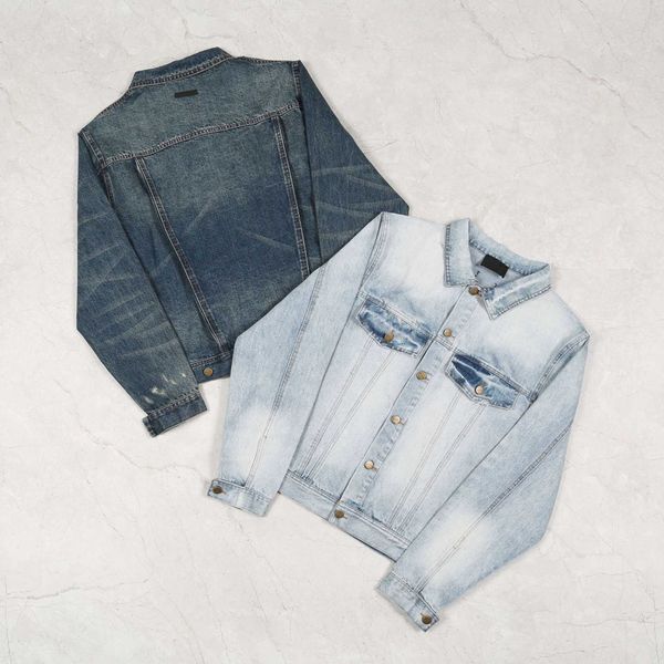 autumn/winter 2022 new season 7 heavy industry wash jean biker jeans jacket for men and women, Black;brown
autumn/winter 2022 new season 7 heavy industry wash jean biker jeans jacket for men and women, Black;brown