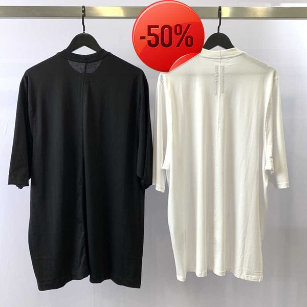 rick original tee casual t-shirt rick ownes designer oversized cotton men hiphop streetwear men clothing, White;black
rick original tee casual t-shirt rick ownes designer oversized cotton men hiphop streetwear men clothing, White;black