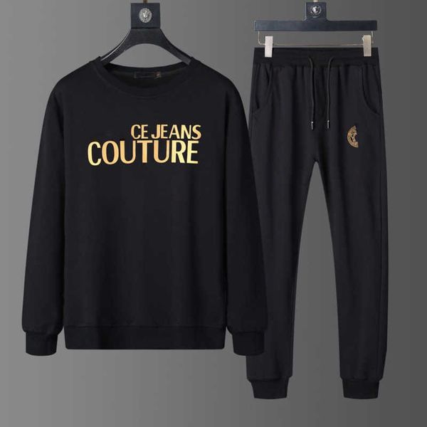 high version mens tracksuits round neck long sleeve t shirt casual pants suit designer loose sweatshirt cotton pullover shirts women jogging, Gray
high version mens tracksuits round neck long sleeve t shirt casual pants suit designer loose sweatshirt cotton pullover shirts women jogging, Gray