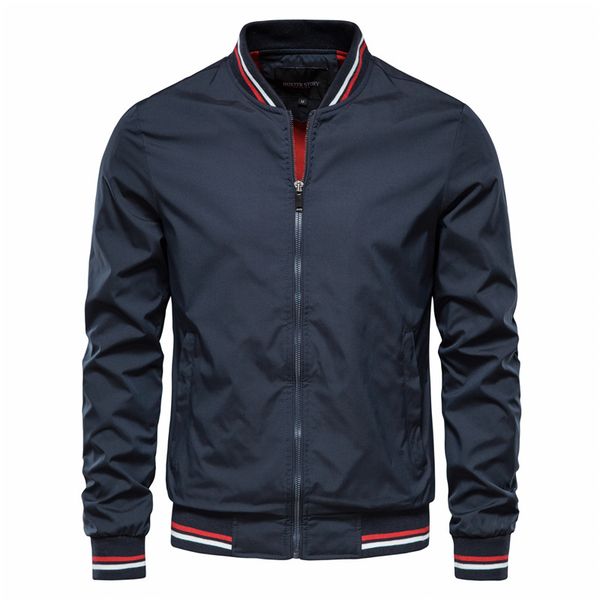 men s jackets 2023 autumn solid color bomber jacket men casual slim fit baseball mens fashion for 230724, Black;brown
men s jackets 2023 autumn solid color bomber jacket men casual slim fit baseball mens fashion for 230724, Black;brown