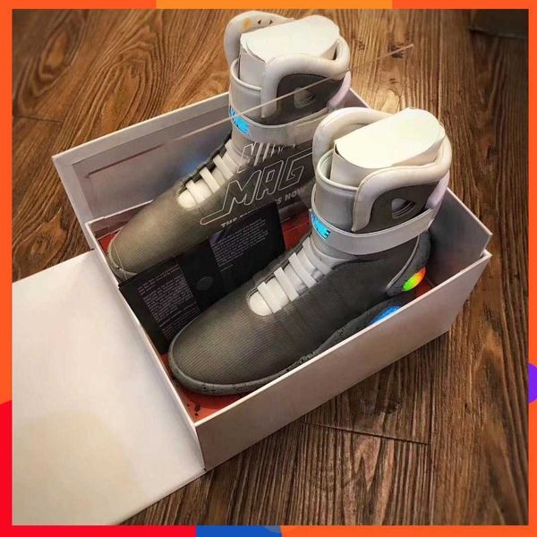 2023 limited sale automatic laces shoes air mag sneakers marty mcfly's led back to the future glow in the dark gray boots mcflys man sp, Black
2023 limited sale automatic laces shoes air mag sneakers marty mcfly's led back to the future glow in the dark gray boots mcflys man sp, Black