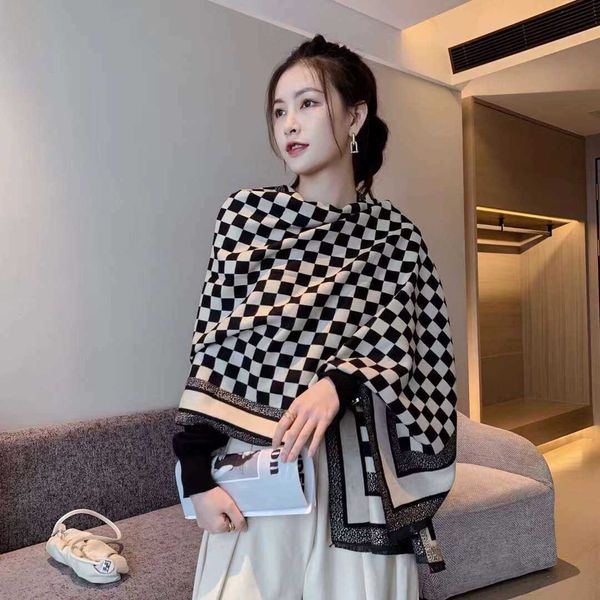 scarves wraps korean chessboard scarf female thickened imitation cashmere shawl student multifunctional thousand bird lattice, Red;brown
scarves wraps korean chessboard scarf female thickened imitation cashmere shawl student multifunctional thousand bird lattice, Red;brown