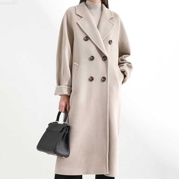 women's trench coats 2023 autumn women coat solid color double breasted mid-length with belt overcoat winter loose casual plus size fem, Tan;black
women's trench coats 2023 autumn women coat solid color double breasted mid-length with belt overcoat winter loose casual plus size fem, Tan;black