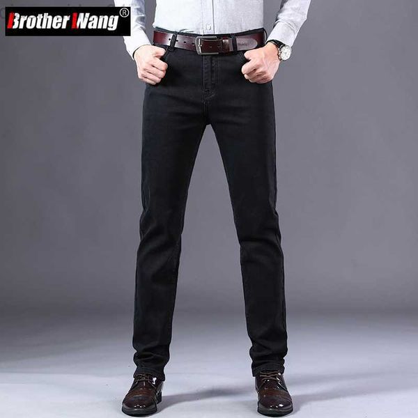men's jeans men's business black stretch regular fit jeans spring new solid color casual slim pants male classic style brand trous, Blue
men's jeans men's business black stretch regular fit jeans spring new solid color casual slim pants male classic style brand trous, Blue