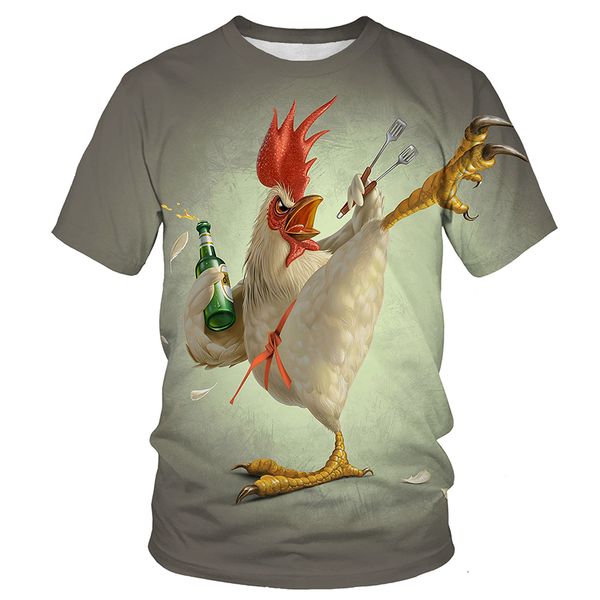 women's t-shirt summer chicken graphic t shirts for men streetwear leisure o-neck short sleeve tees shirt breathable oversized t-shirt, White
women's t-shirt summer chicken graphic t shirts for men streetwear leisure o-neck short sleeve tees shirt breathable oversized t-shirt, White