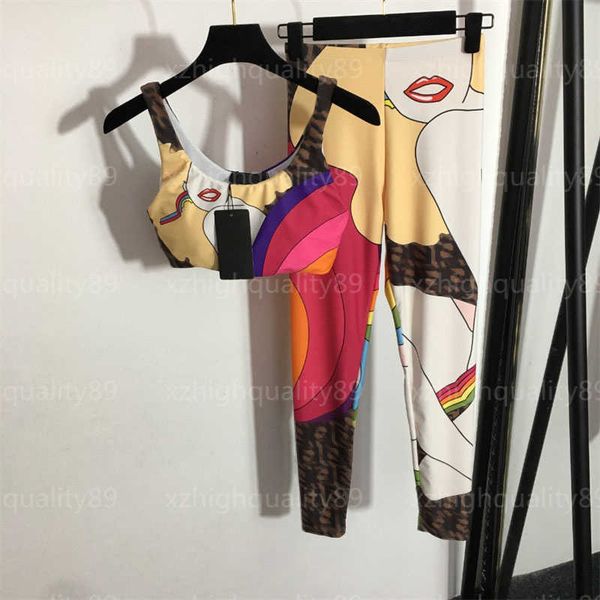 vest pants two piece set designer tracksuit women sweatpants irregular print camisole tank stretch bottoms comfort yoga fitness clothes trac, Gray
vest pants two piece set designer tracksuit women sweatpants irregular print camisole tank stretch bottoms comfort yoga fitness clothes trac, Gray