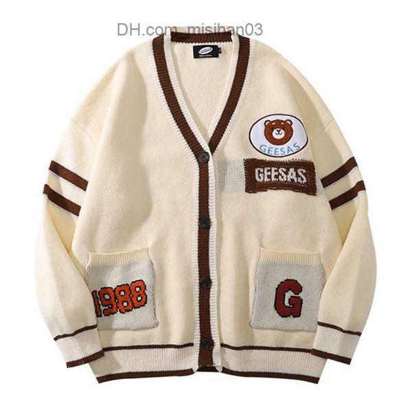men's jackets mens jackets abfer autumn mens knitted cardigan sweater winter clothes kawaii bear embroidery buttondown oversized coat z, Black;brown
men's jackets mens jackets abfer autumn mens knitted cardigan sweater winter clothes kawaii bear embroidery buttondown oversized coat z, Black;brown