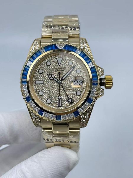 mens watches mechanical automatic 41mm blue red diamond bezel classic designer stainless steel man watch folding buckle sports men wristwatc, Slivery;golden
mens watches mechanical automatic 41mm blue red diamond bezel classic designer stainless steel man watch folding buckle sports men wristwatc, Slivery;golden