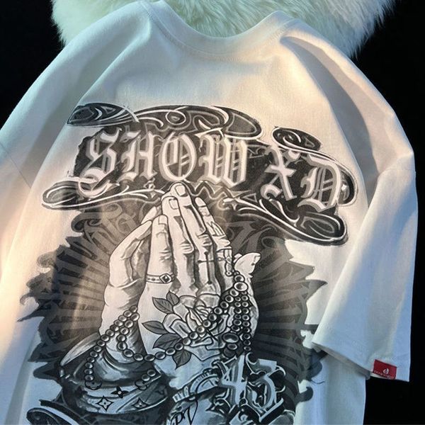 women's tshirt letter print graphic t shirts high street vintage goth hip hop for women clothes casual loose shirt clothing 230724, White
women's tshirt letter print graphic t shirts high street vintage goth hip hop for women clothes casual loose shirt clothing 230724, White