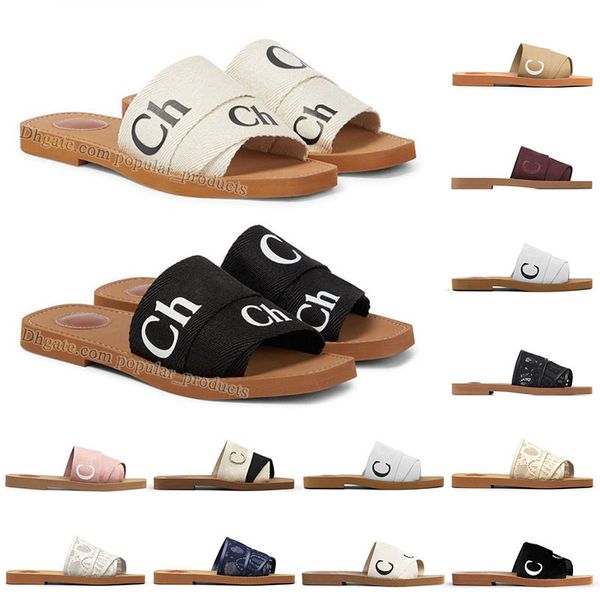 2023 luxury slippers designer women woody flat mules sandals slides sail canvas white black women outdoor beach slipper shoes
2023 luxury slippers designer women woody flat mules sandals slides sail canvas white black women outdoor beach slipper shoes