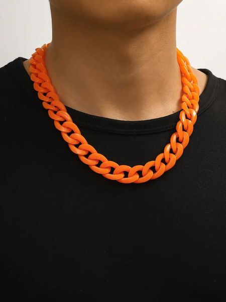 men's accessories fashionable and popular men minimalist chunky chain necklace for jewelry gift and for a stylish look, Silver
men's accessories fashionable and popular men minimalist chunky chain necklace for jewelry gift and for a stylish look, Silver