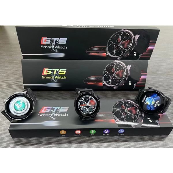 Image of GT5 1.28 Inch Round Display Smartwatch BT Calling Fitness Heart Rate Track reloj inteligente Monitor Wireless Charging Smart Watch