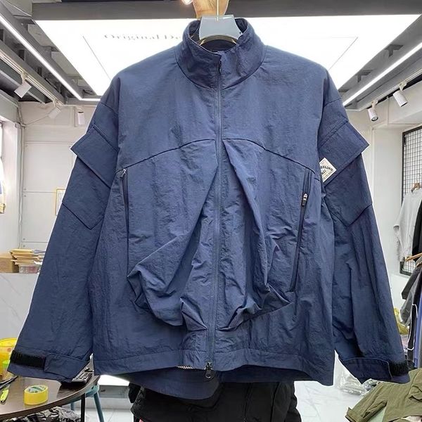 men s jackets functional water proof shell jacket made of nylon mesh 230724, Black;brown
men s jackets functional water proof shell jacket made of nylon mesh 230724, Black;brown