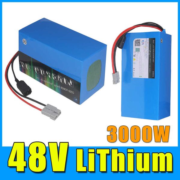 Image of 48V 20AH 40AH 100AH Ebike motorcycle scooter Lithium ion Battery Pack with 2000W 3000W 5000W BMS 5A Charger