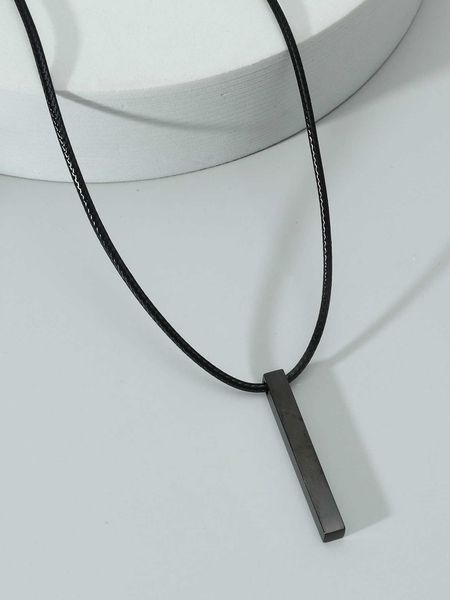 men's accessories fashionable and popular men geometric charm necklace stainless steel punk hip pop style for jewelry gift and for a st, Silver
men's accessories fashionable and popular men geometric charm necklace stainless steel punk hip pop style for jewelry gift and for a st, Silver