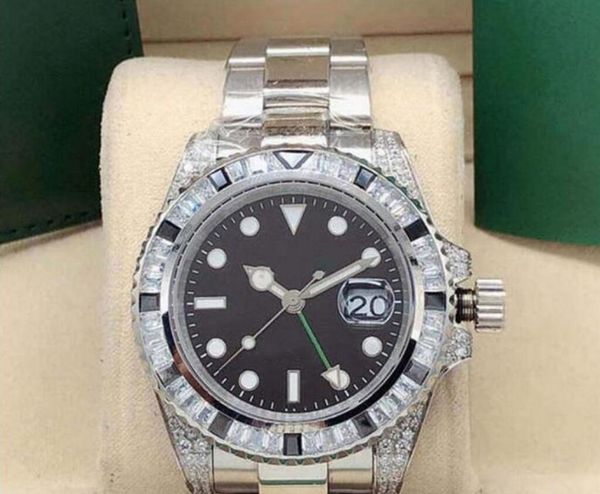 40mm mens automatic mechanical watch mens diamond watches men stainless steel buckle sport waterproof fashion business wristwatch man -05, Slivery;brown
40mm mens automatic mechanical watch mens diamond watches men stainless steel buckle sport waterproof fashion business wristwatch man -05, Slivery;brown