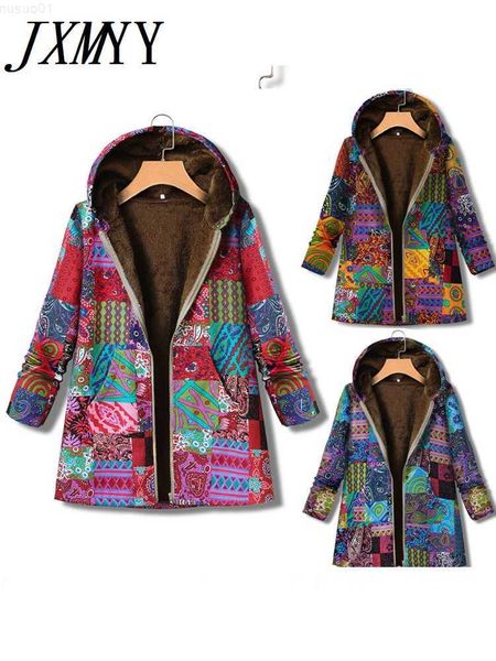 women's jackets jxmyy 2023 autumn and winter new ethnic style cotton-padded clothes fashionable cotton and linen hooded loose coat for, Black;brown
women's jackets jxmyy 2023 autumn and winter new ethnic style cotton-padded clothes fashionable cotton and linen hooded loose coat for, Black;brown