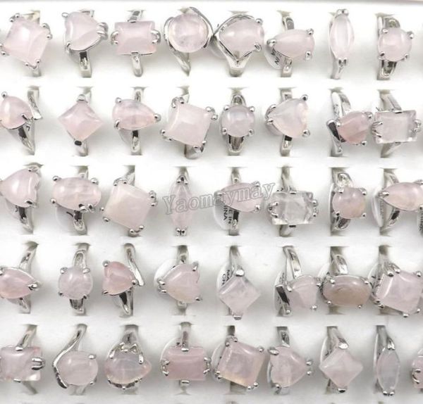 fashion pink crystal rings women039s jewelry rose quartz rings 50pcs whole6795156, Golden;silver
fashion pink crystal rings women039s jewelry rose quartz rings 50pcs whole6795156, Golden;silver