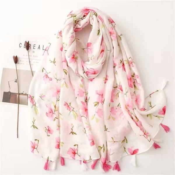 women's new simple elegant fresh and sweet pink print hanging scarf versatile for going out with sunscreen, Blue;gray
women's new simple elegant fresh and sweet pink print hanging scarf versatile for going out with sunscreen, Blue;gray