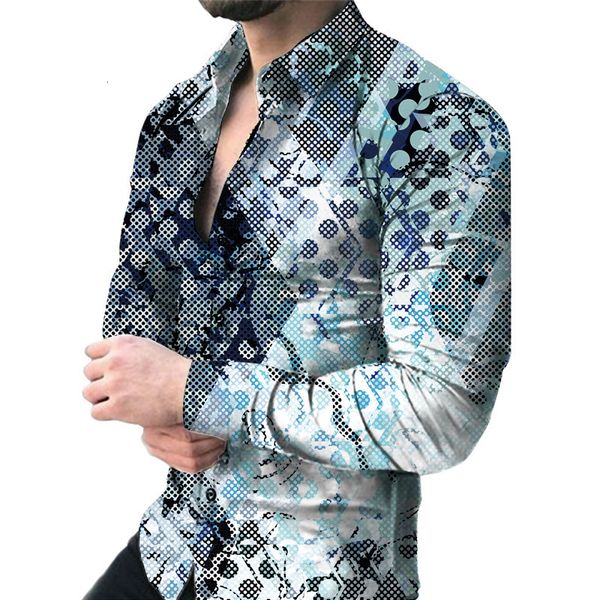 men's casual shirts 2023 spring european and american men's cardigan 3d printing casual longsleeved lapel shirt 230724, White;black
men's casual shirts 2023 spring european and american men's cardigan 3d printing casual longsleeved lapel shirt 230724, White;black