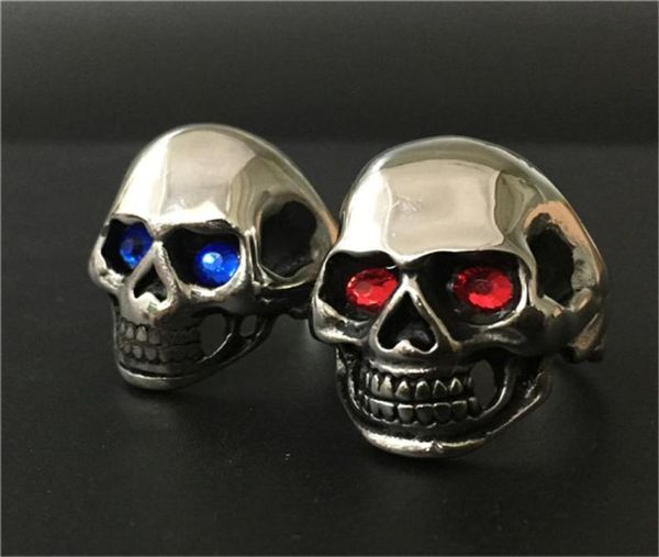 2pcslot polishing crystal eyes ghost skull ring 316l stainless steel fast band party biker skull ring1583348, Silver
2pcslot polishing crystal eyes ghost skull ring 316l stainless steel fast band party biker skull ring1583348, Silver