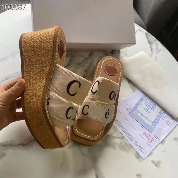 slipper sandal sandals woody wedge women canvas platform espadrille slip-on polypropylene slippers thick rubber bottom heel height 50mm with, Black
slipper sandal sandals woody wedge women canvas platform espadrille slip-on polypropylene slippers thick rubber bottom heel height 50mm with, Black