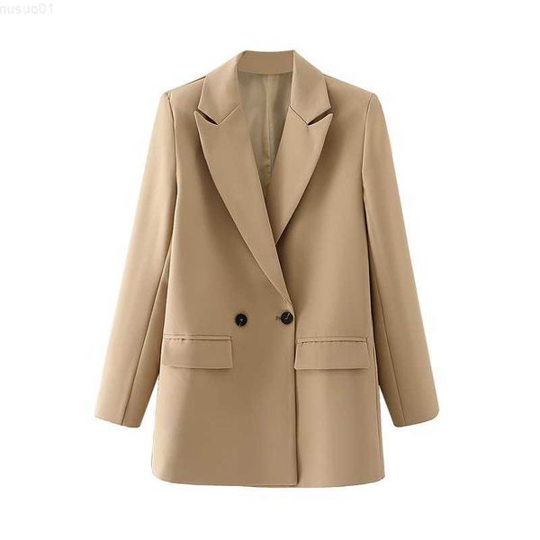 women's suits blazers winter women khaki blazer coat 2022 lady vintage double breasted blazer notched collar pocket female outerwear ca, White;black
women's suits blazers winter women khaki blazer coat 2022 lady vintage double breasted blazer notched collar pocket female outerwear ca, White;black