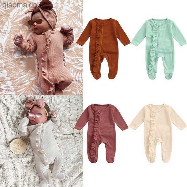 autumn boutique baby boys solid ruffle long sleeve zipper knitted rompers jumpsuits sleepsuit pajamas newborn girls clothes l230712, Blue
autumn boutique baby boys solid ruffle long sleeve zipper knitted rompers jumpsuits sleepsuit pajamas newborn girls clothes l230712, Blue