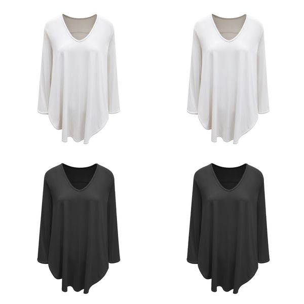 2023 spring new women's loose fit yoga long sleeve t-shirt large sports cover up women's top, White;red
2023 spring new women's loose fit yoga long sleeve t-shirt large sports cover up women's top, White;red