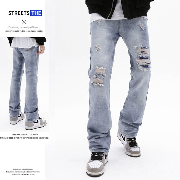 men's jeans 2023 street spring and autumn day vintage washed jeans high street fashion brand old casual loose straight pants 230724, Blue
men's jeans 2023 street spring and autumn day vintage washed jeans high street fashion brand old casual loose straight pants 230724, Blue