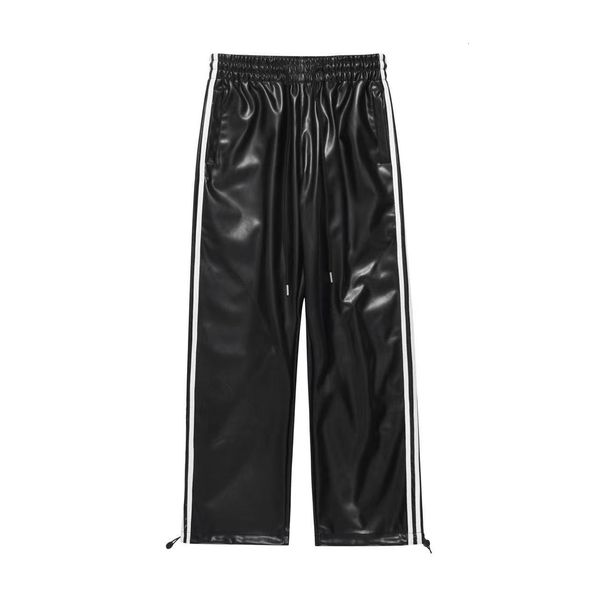 mens pants spring autumn loose straight casual mopping sense wideleg sports high street style leather 230724, Black
mens pants spring autumn loose straight casual mopping sense wideleg sports high street style leather 230724, Black