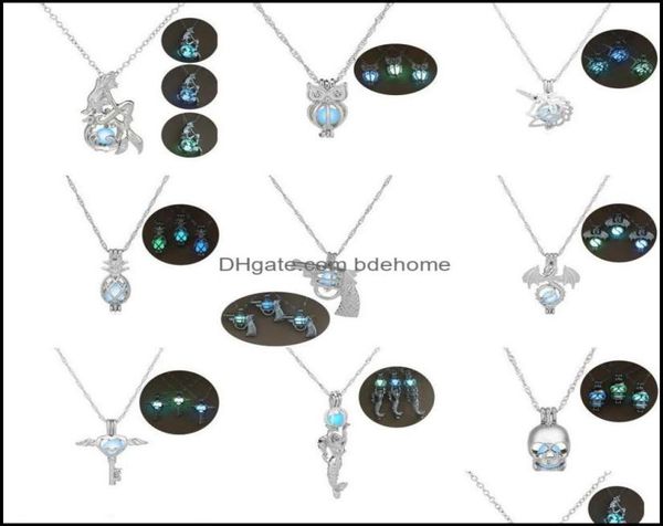 pendant necklaces pendants jewelry 3 colorsstyles glow in the dark for women hollow mermaid owl gun skl key dragon pine cage lock9803071, Silver
pendant necklaces pendants jewelry 3 colorsstyles glow in the dark for women hollow mermaid owl gun skl key dragon pine cage lock9803071, Silver